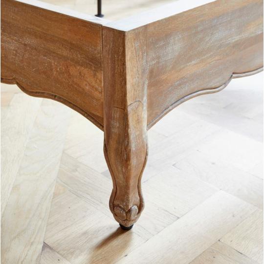 feheritett barna fakeretes ives haloszoba tomorfa agykeret country franciaagy agy provanszi videki kek len karpitos karpitozott.jpg